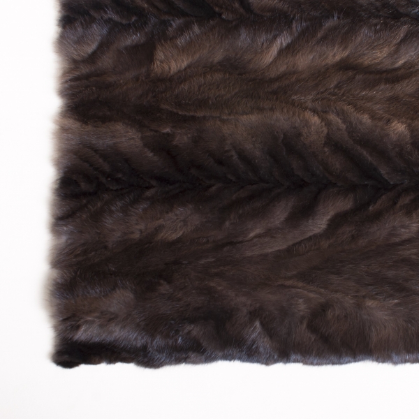Sable Fur Throw – Fur Blanket made of Barguzin Sable